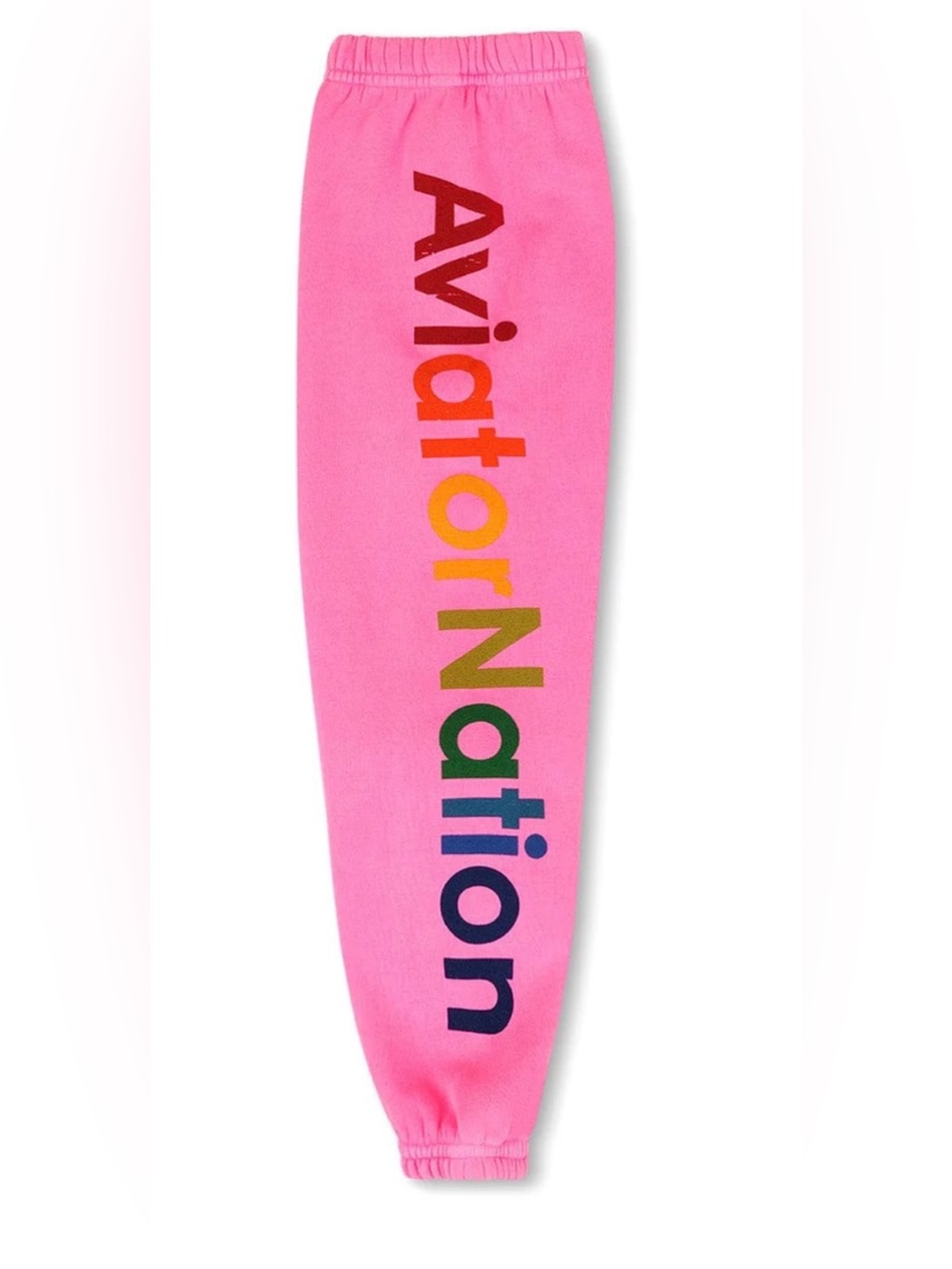 Aviator Nation Neon Pink Sweatpants/Joggers - Miami - Size Large - Preloved 🩷